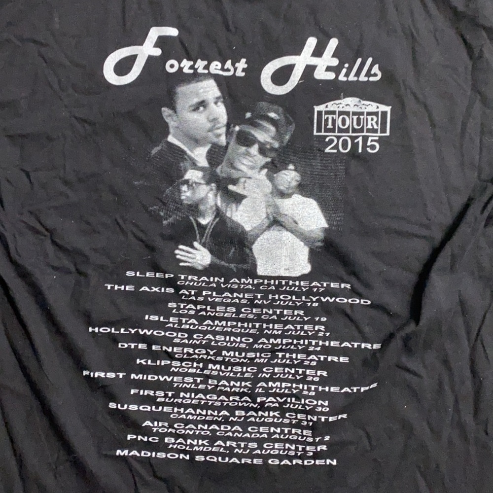 Big Sean Forest Hills #IDFTU 2015 tour shirt XXL